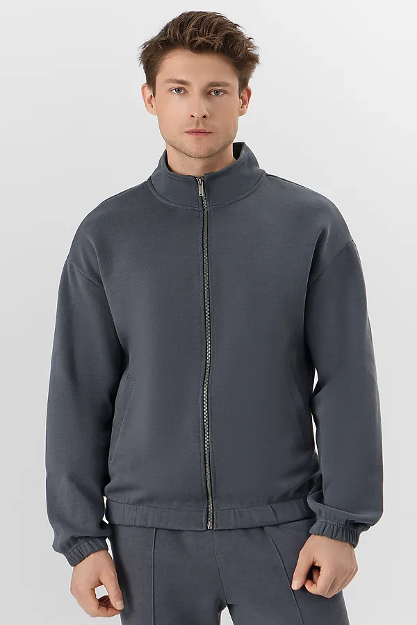 Комплект мужской (толстовка, брюки) MARK FORMELLE, сталь - фото 2