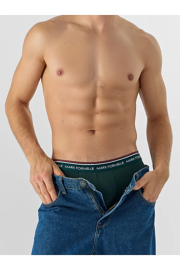 Трусы мужские MARK FORMELLE, зеленый бархат - фото 2