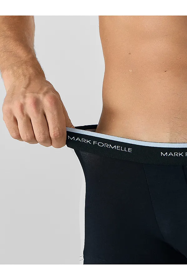 Трусы мужские MARK FORMELLE, черный +св.серый - фото 2