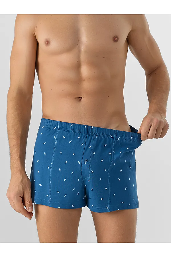Трусы мужские MARK FORMELLE, молнии на синем - фото 2