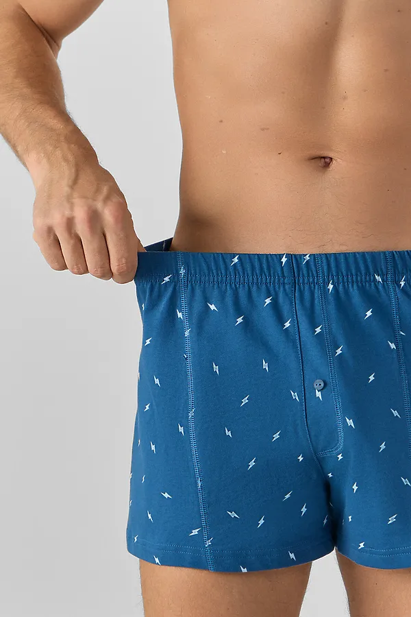 Трусы мужские MARK FORMELLE, молнии на синем - фото 2
