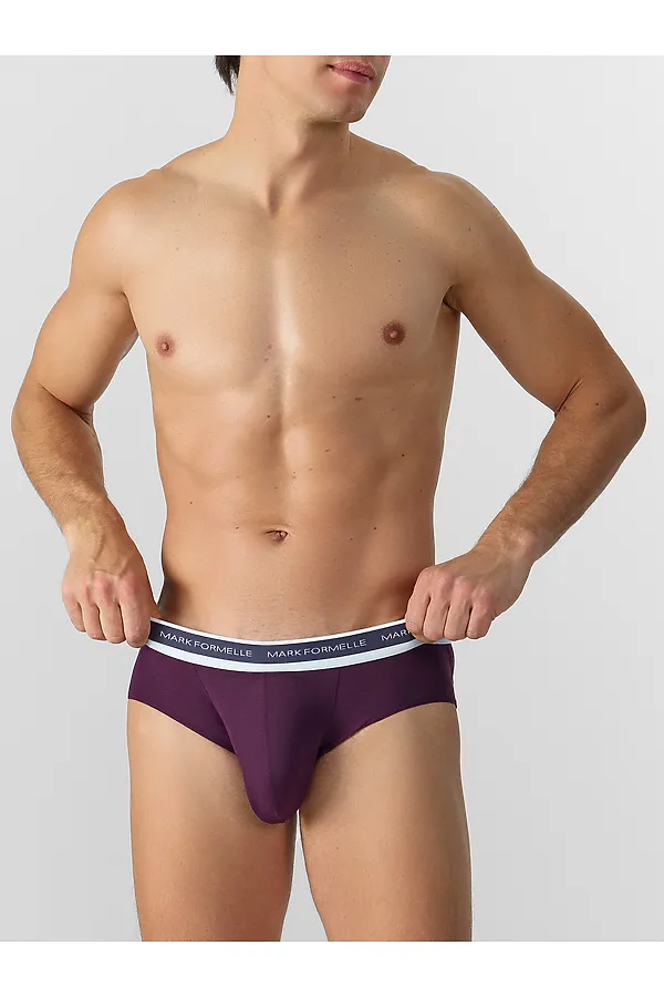 Трусы мужские MARK FORMELLE, т.пурпурный - фото 2