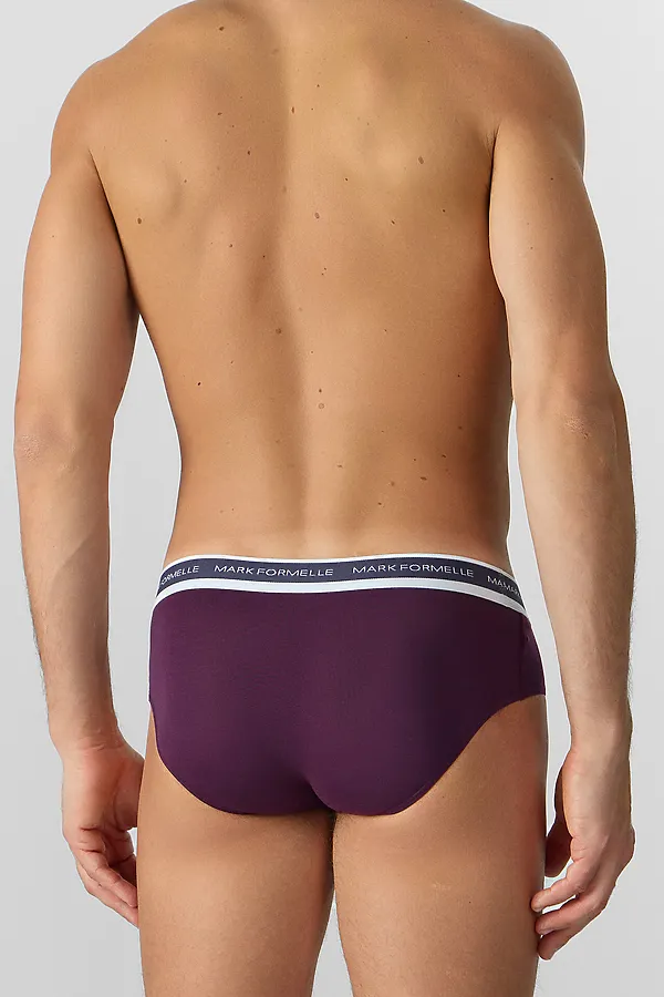 Трусы мужские MARK FORMELLE, т.пурпурный - фото 2