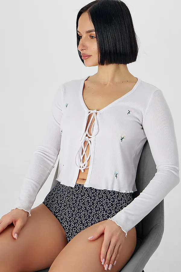 Трусы женские MARK FORMELLE, звезды на т.синем - фото 2