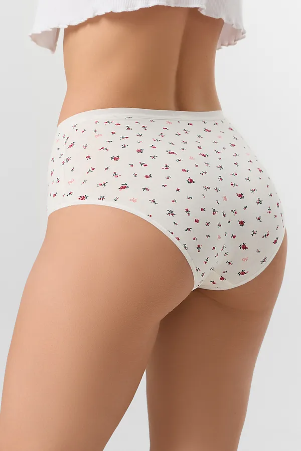 Трусы женские MARK FORMELLE, букетики на молочном - фото 2