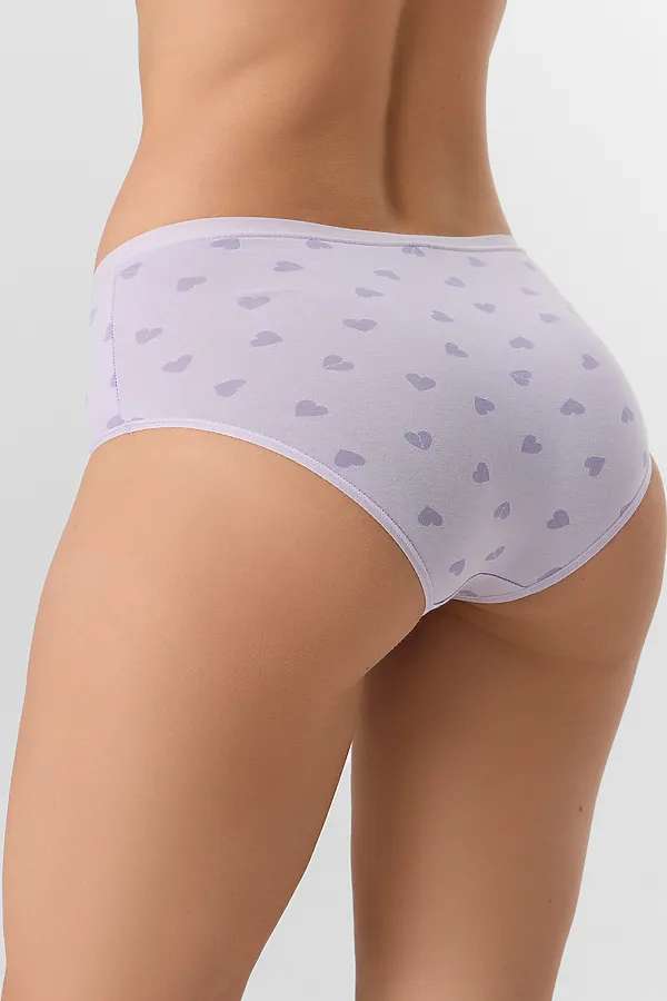 Трусы женские MARK FORMELLE, сердечки на сиреневом - фото 2