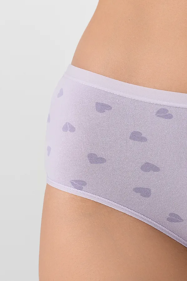 Трусы женские MARK FORMELLE, сердечки на сиреневом - фото 2