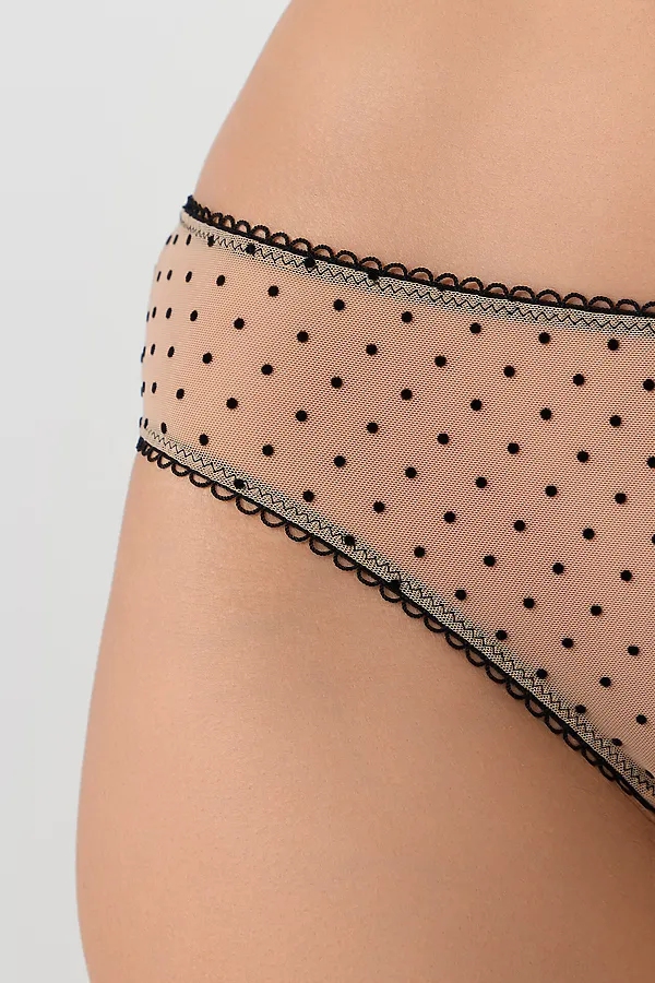 Трусы женские MARK FORMELLE, горошек на телесном - фото 2