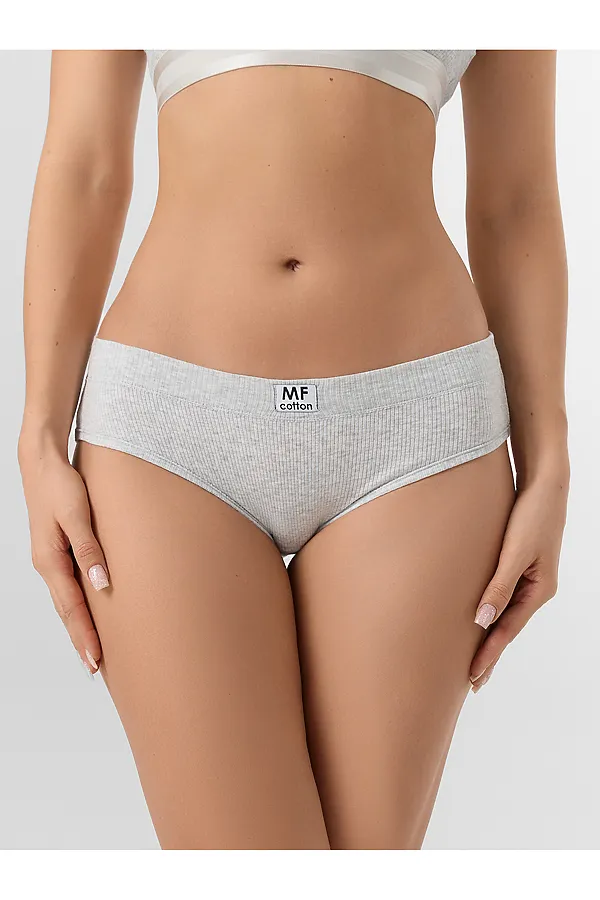 Трусы женские MARK FORMELLE, серый меланж 4306-а-1 - фото 2