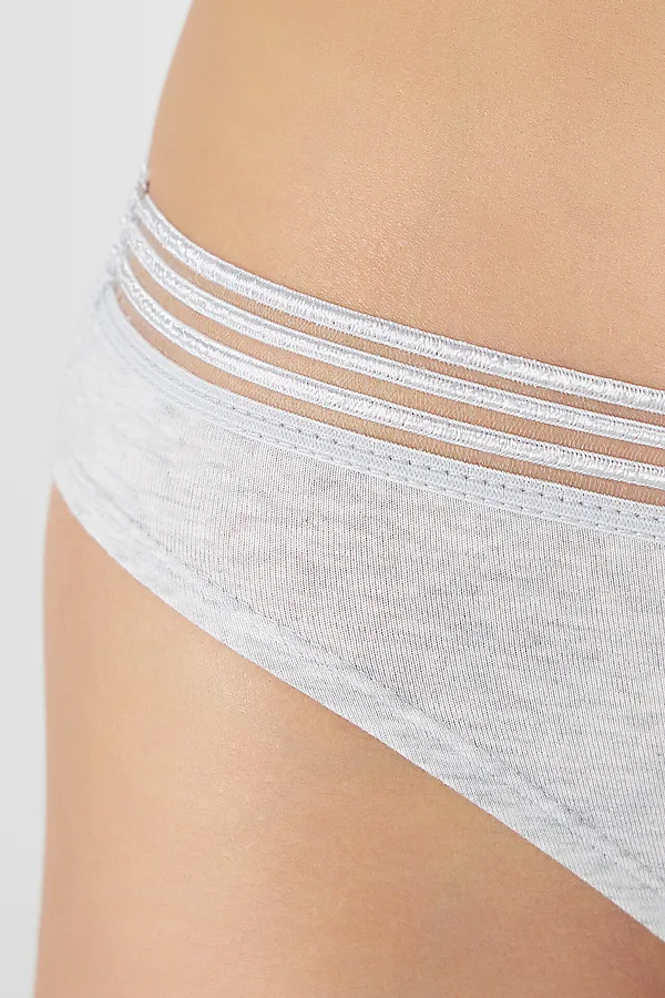 Трусы женские MARK FORMELLE, серый меланж 4306-а - фото 2