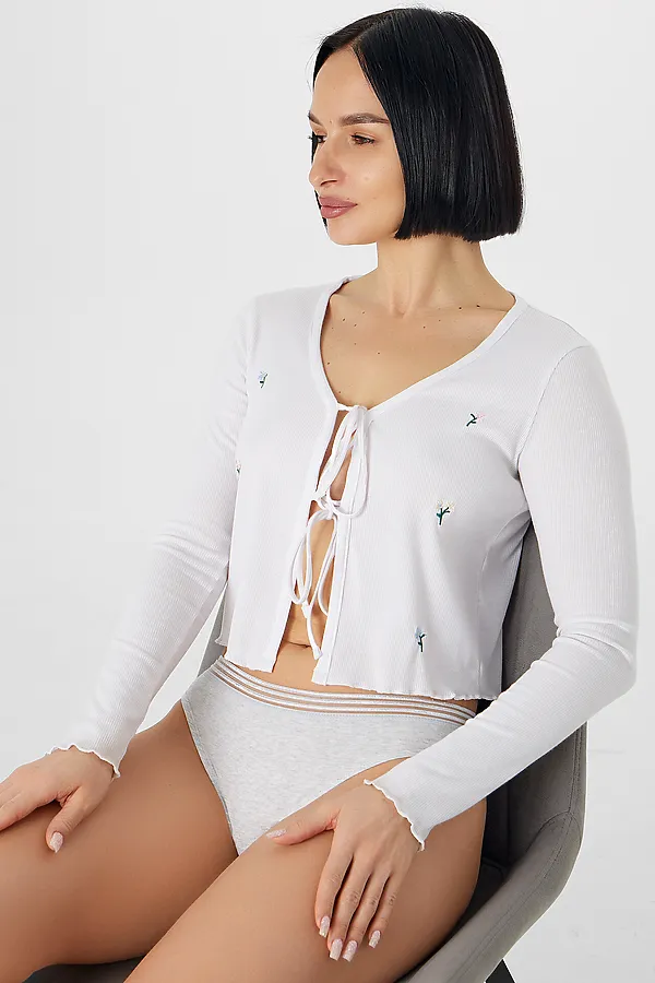 Трусы женские MARK FORMELLE, серый меланж 4306-а - фото 2