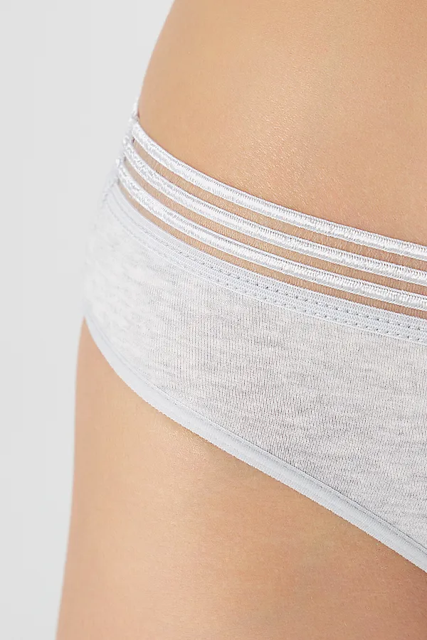 Трусы женские MARK FORMELLE, серый меланж 4306-а - фото 2