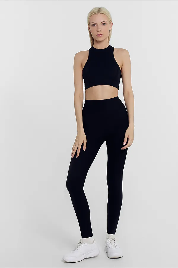 Леггинсы женские MARK FORMELLE, черный - фото 2