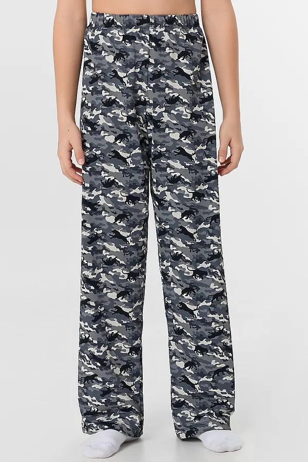 Комплект для мальчиков (джемпер, брюки) MARK FORMELLE, белый +тигры камуфляж - фото 2