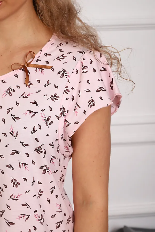 Сорочка 315 НАТАЛИ, розовый - фото 2