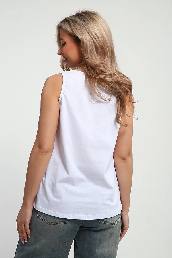 Майка 88137 НАТАЛИ, белый - фото 2