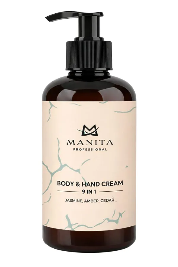 Manita Professional Парфюмированный крем для рук и тела / Jasmine, Amber, Cedar, 300 мл KRISTALLER, - - фото 2