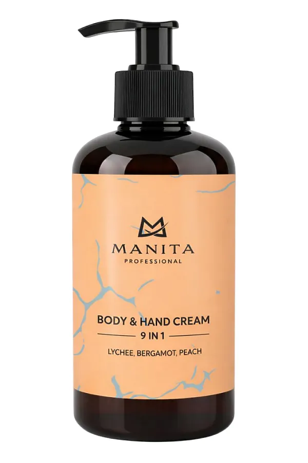 Manita Professional Парфюмированный крем для рук и тела / Lychee, Bergamot, Peach, 300 мл KRISTALLER, - - фото 2