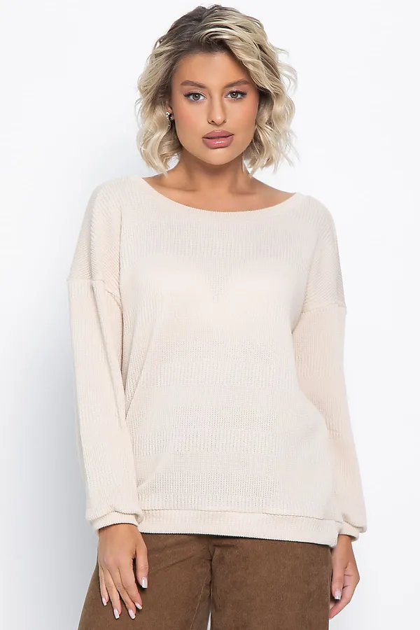 Костюм трикотажный Бергамо LADY TAIGA, бежево-коричневый - фото 2