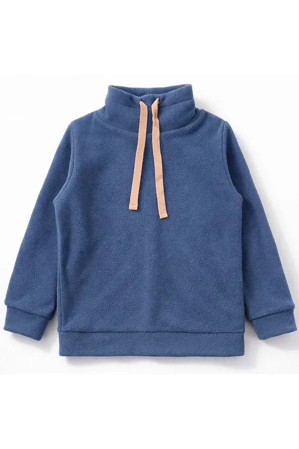 Толстовка флис YOULALA, индиго - фото 2