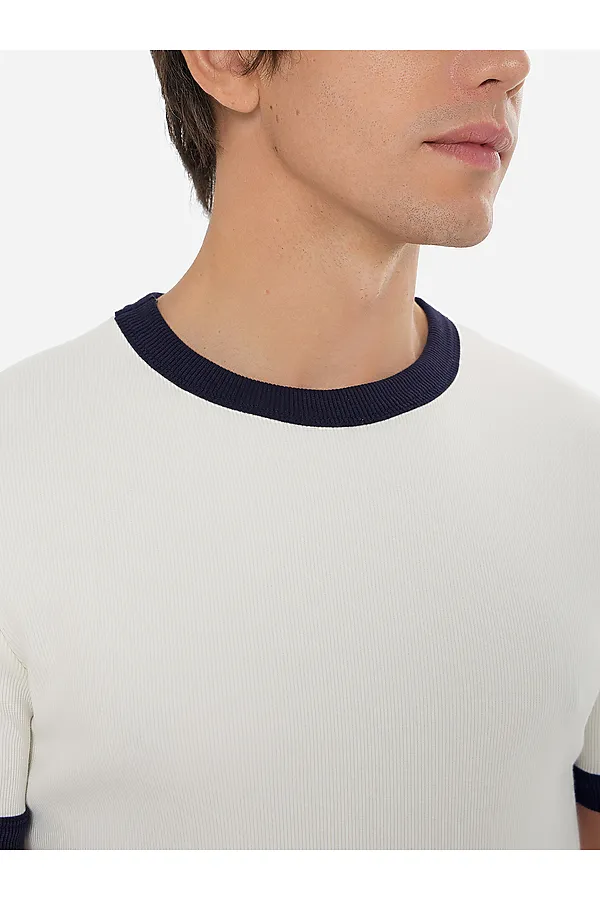 Футболка мужская MARK FORMELLE, молочный - фото 2