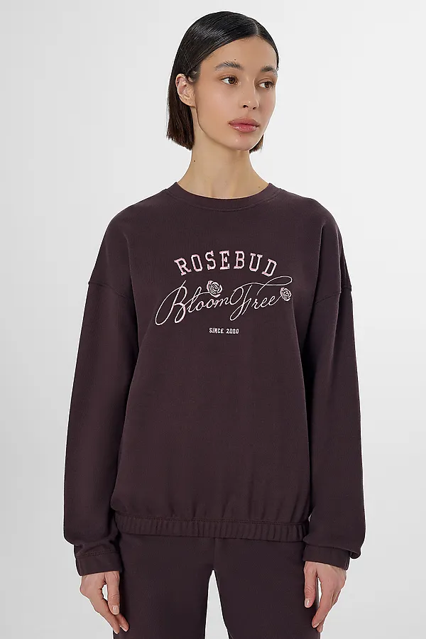 Комплект женский (свитшот, джоггеры) MARK FORMELLE, коричневый - фото 2