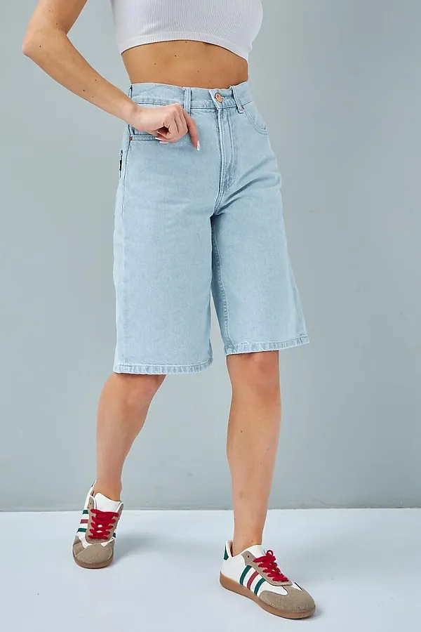 Шорты F5, стирка светлая - фото 2