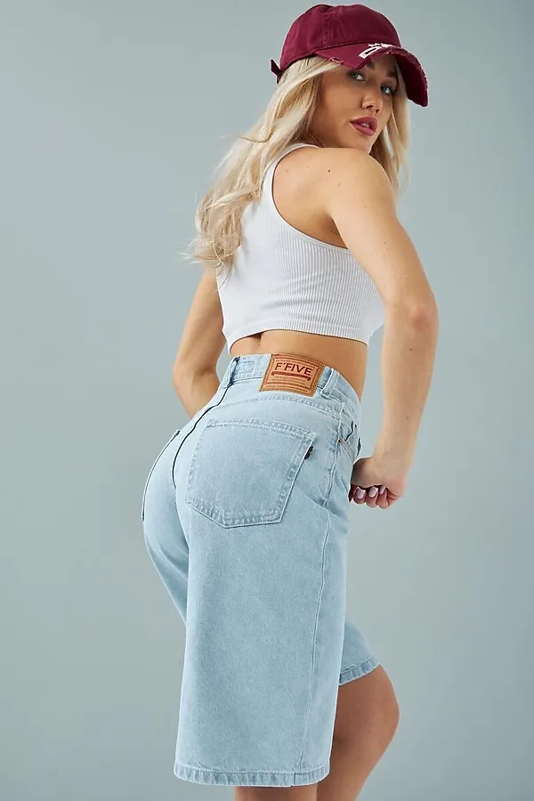 Шорты F5, стирка светлая - фото 2