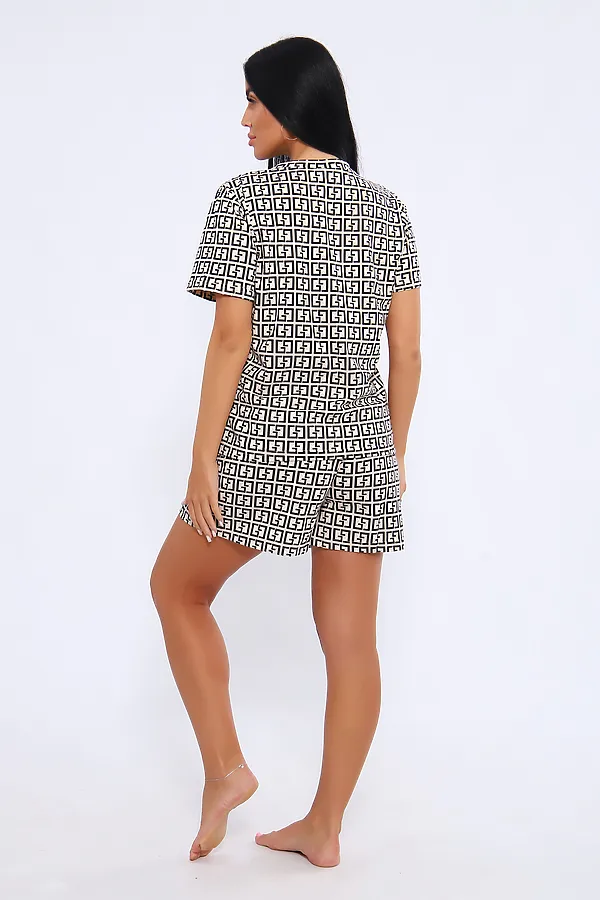 Пижама с шортами ПЖ-004 НАТАЛИ, египет - фото 2