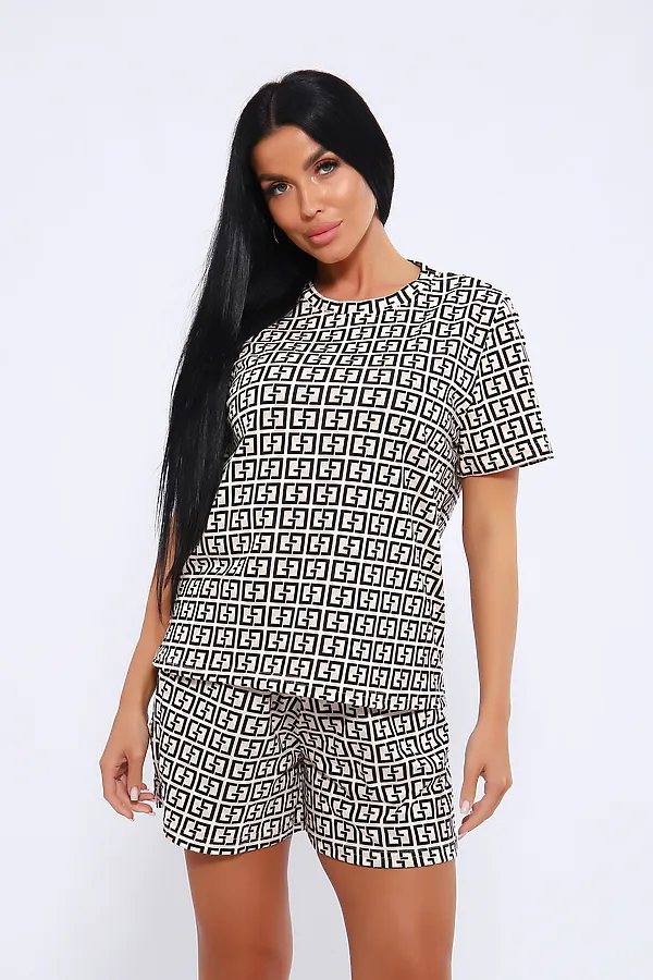 Пижама с шортами ПЖ-004 НАТАЛИ, египет - фото 2