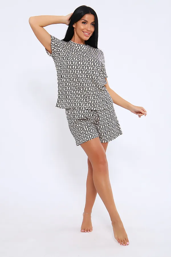 Пижама с шортами ПЖ-004 НАТАЛИ, египет - фото 2