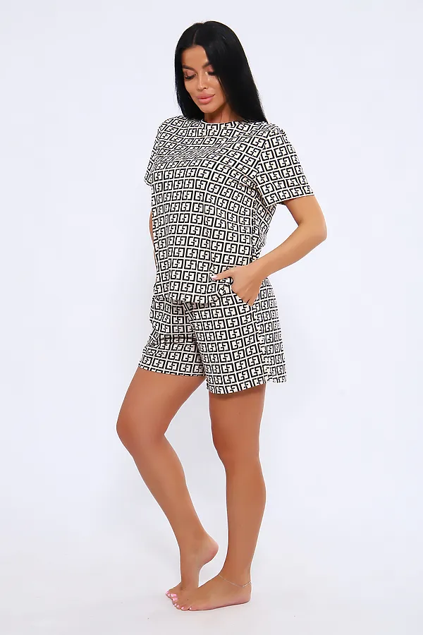 Пижама с шортами ПЖ-004 НАТАЛИ, египет - фото 2