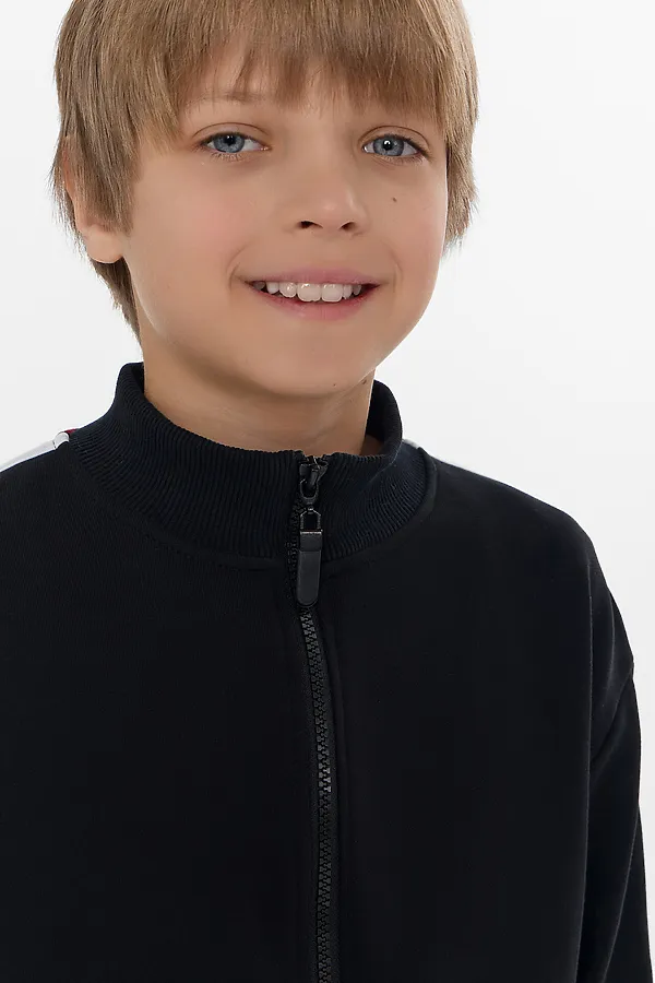 Толстовка для мальчиков MARK FORMELLE, черный - фото 2