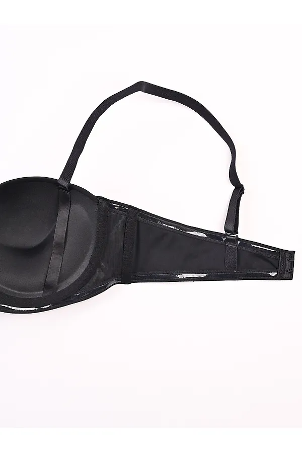 Бюстгальтер INDEFINI, черный - фото 2