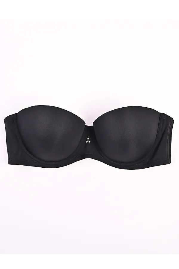 Бюстгальтер INDEFINI, черный - фото 2