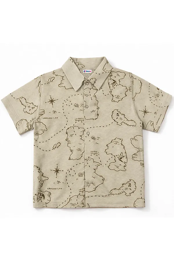 Сорочка YOULALA, хаки - фото 2