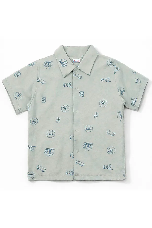 Сорочка YOULALA, зеленый - фото 2