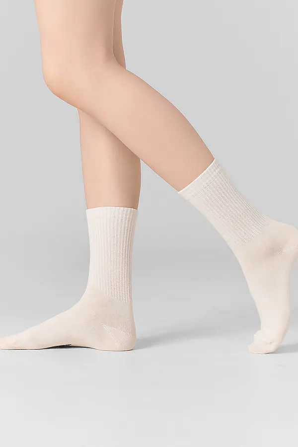 Носки женские (3 пары) MARK FORMELLE, молочный /капучино /карамель/ - фото 2