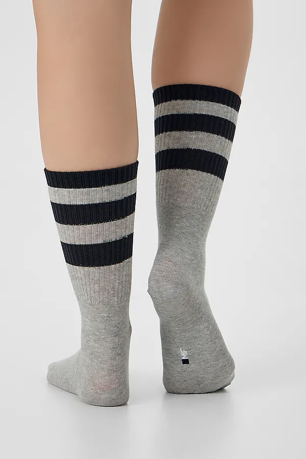 Носки женские MARK FORMELLE, серый меланж - фото 2