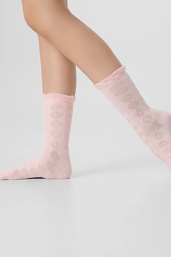 Носки женские MARK FORMELLE, розовый - фото 2