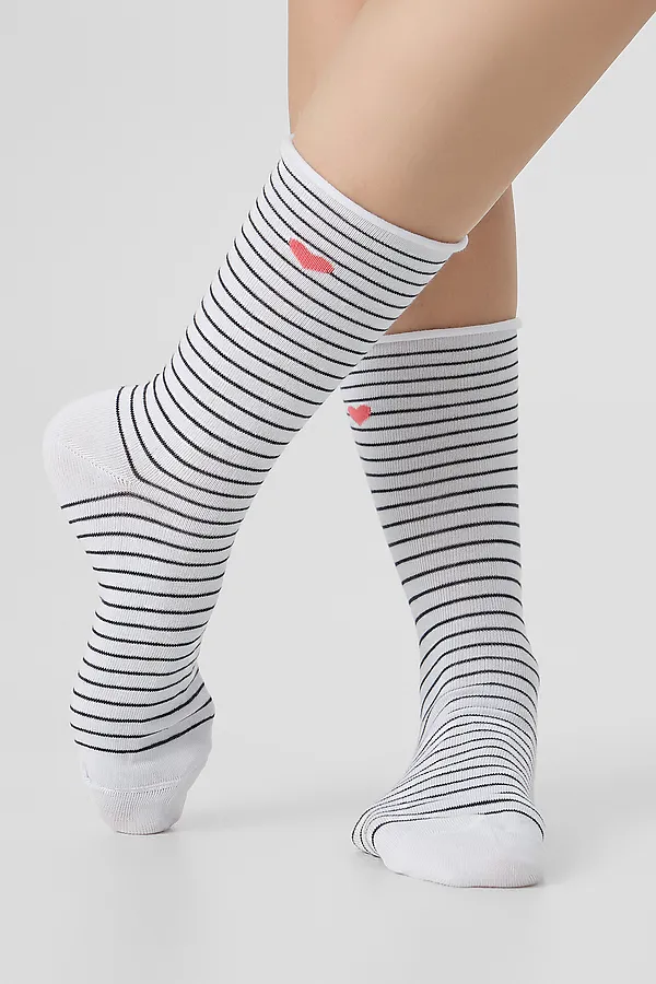Носки женские MARK FORMELLE, белый - фото 2