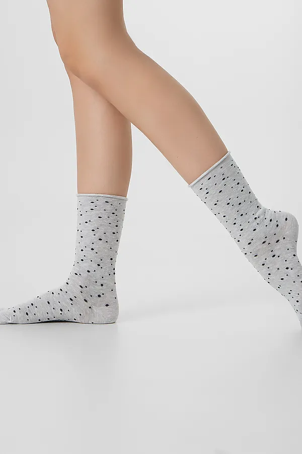 Носки женские MARK FORMELLE, св.серый меланж - фото 2