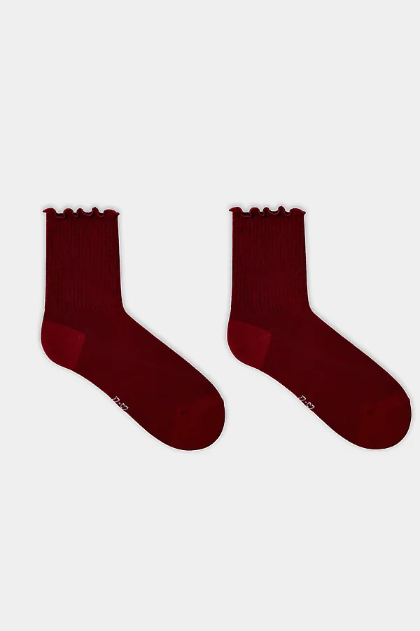 Носки женские MARK FORMELLE, вишневый - фото 2