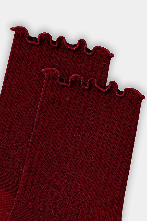 Носки женские MARK FORMELLE, вишневый - фото 2