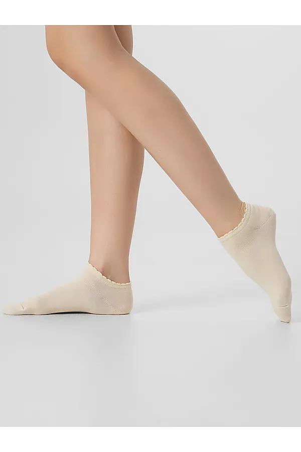 Носки женские MARK FORMELLE, нюдовый - фото 2