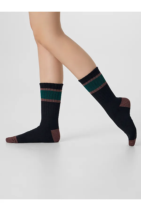 Носки женские MARK FORMELLE, черный - фото 2