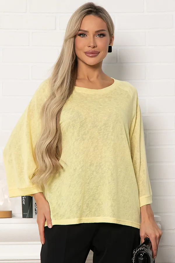 Блуза Океания LADY TAIGA, желтая - фото 2