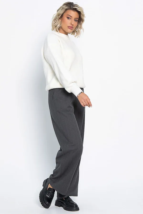 65% полиэстер, 30% вискоза, 5% эластан LADY TAIGA, серые - фото 2