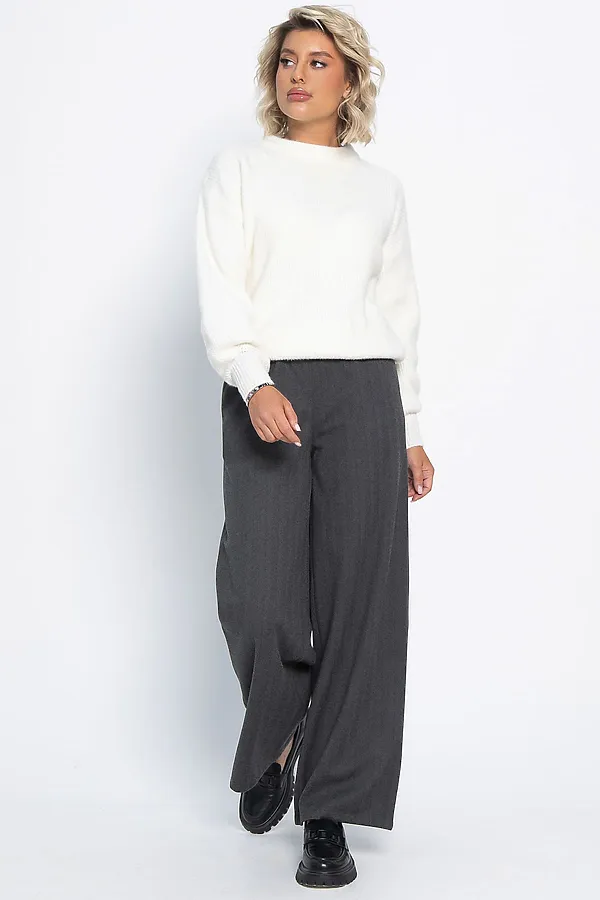 65% полиэстер, 30% вискоза, 5% эластан LADY TAIGA, серые - фото 2