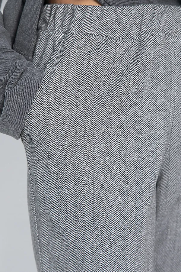 Брюки зауженные Диксон LADY TAIGA, серые - фото 2